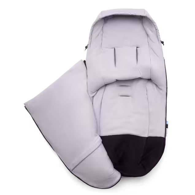 Refurbished Bugaboo performance winter footmuff MISTY GREY - Main Image Slide 5 of 6