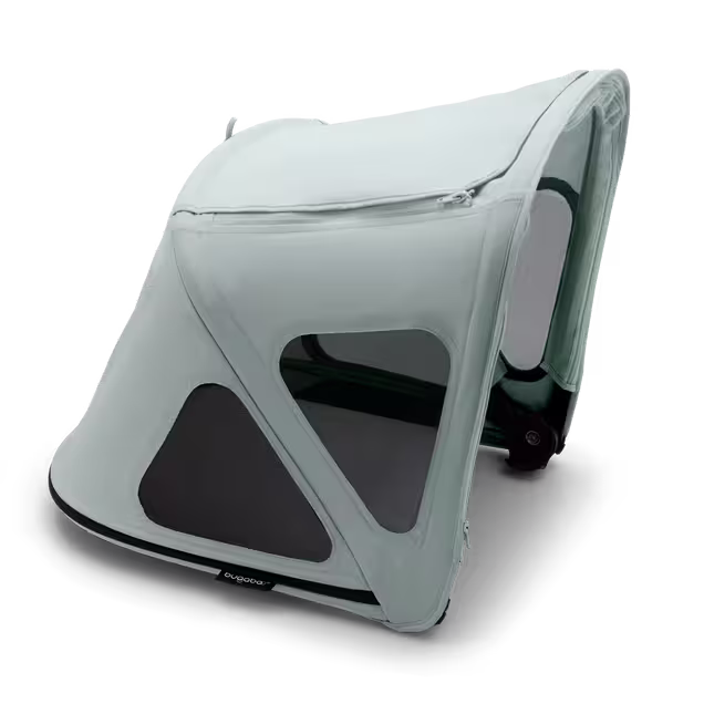 Refurbished Bugaboo Fox/Cameleon 3/Lynx breezy sun canopy Pine green - Main Image Slide 1 of 1