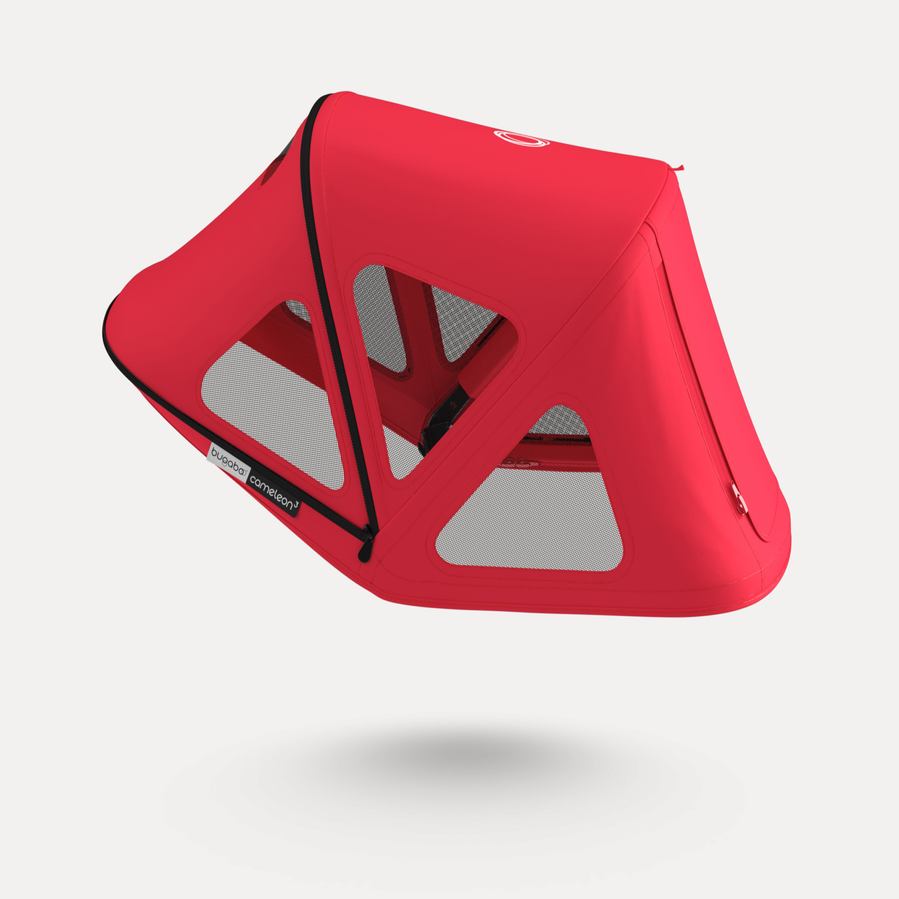 Bugaboo Fox/Cameleon3 breezy sun canopy NEON RED - Main Modal Image Slide 2 of 8