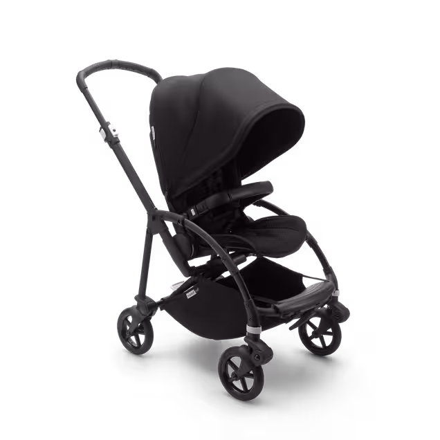 PP Bugaboo Bee 6 2-in-1 stroller black sun canopy, black fabrics, black base - Main Image Slide 2 of 5