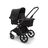 Bugaboo Lynx bassinet and seat stroller black sun canopy, black fabrics, black base - Thumbnail Slide 1 of 5