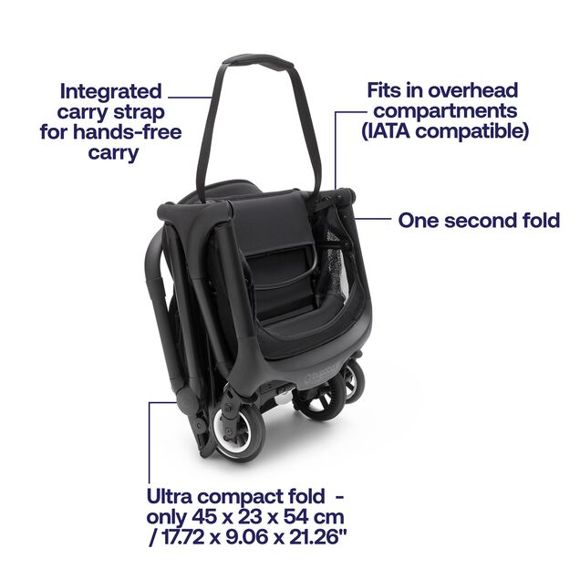 Refurbished Bugaboo Butterfly complete Black/Forest green - Forest green - Main Image Slide 6 of 13