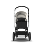 Bugaboo Cameleon 3 Plus seat and bassinet stroller fresh white sun canopy, black fabrics, black base - Thumbnail Slide 3 of 9