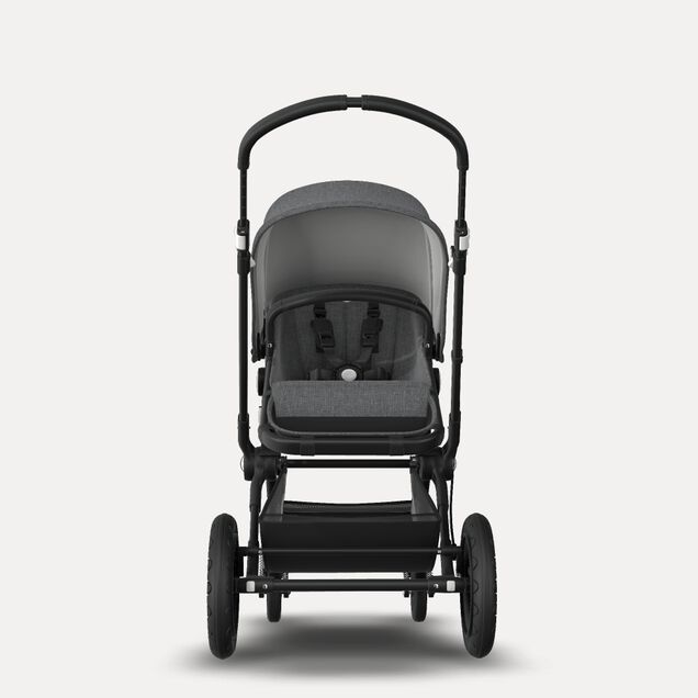 Refurbished Bugaboo Cameleon3plus complete BLACK/GREY MELANGE-GREY MELANGE - Main Image Slide 6 of 9
