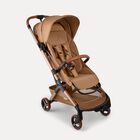 Bugaboo x Stella McCartney Butterfly 2 travel pushchair tobacco brown base, tobacco brown fabrics, tobacco brown sun canopy