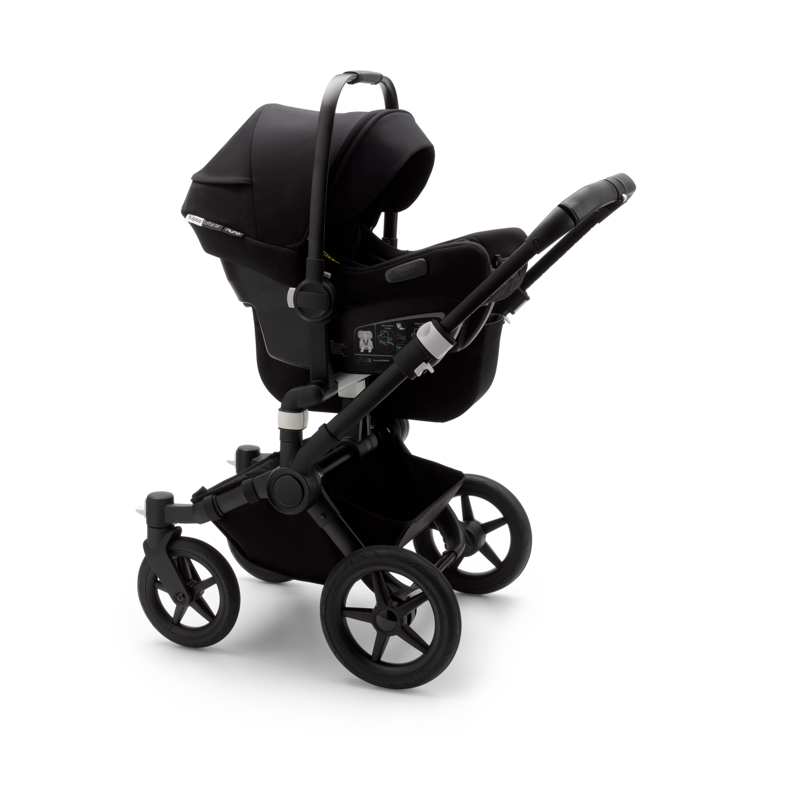 Bugaboo Turtle air by Nuna car seat BLACK - Thumbnail Slide 11 of 13