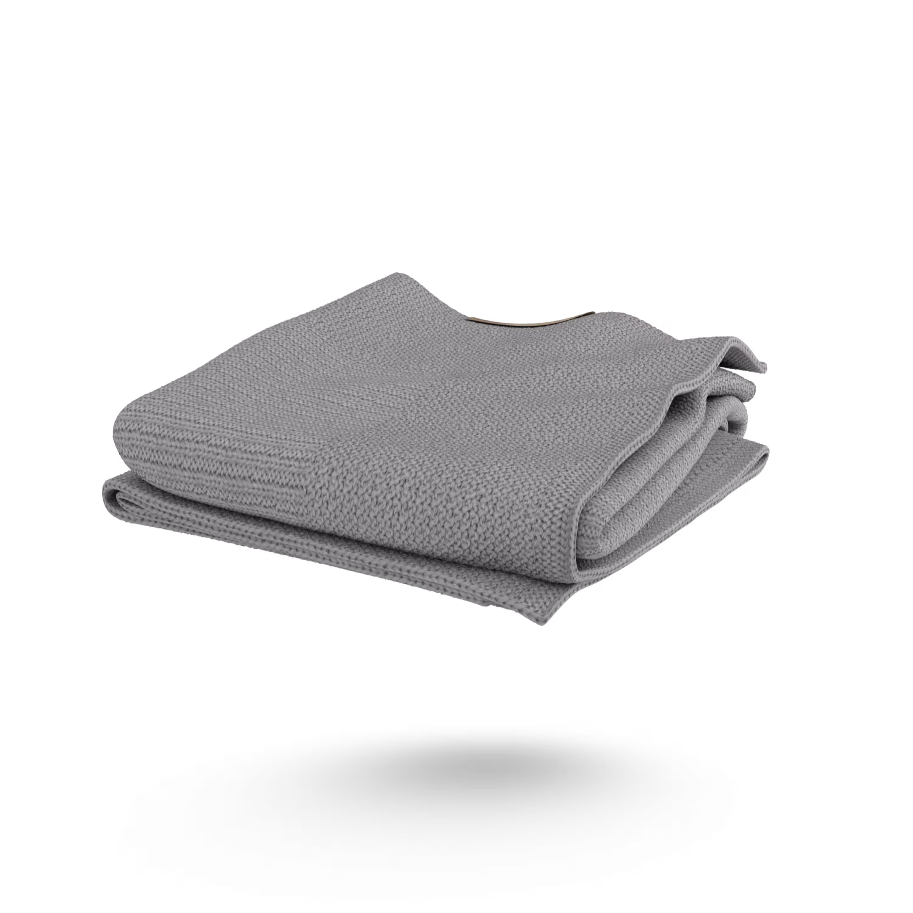 Refurbished Bugaboo Soft Wool Blanket LIGHT GREY MELANGE - Main Modal Image Slide 6 of 10