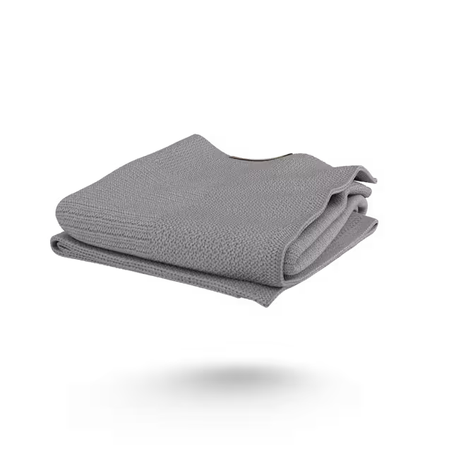 Refurbished Bugaboo Soft Wool Blanket LIGHT GREY MELANGE - Main Image Slide 6 of 10