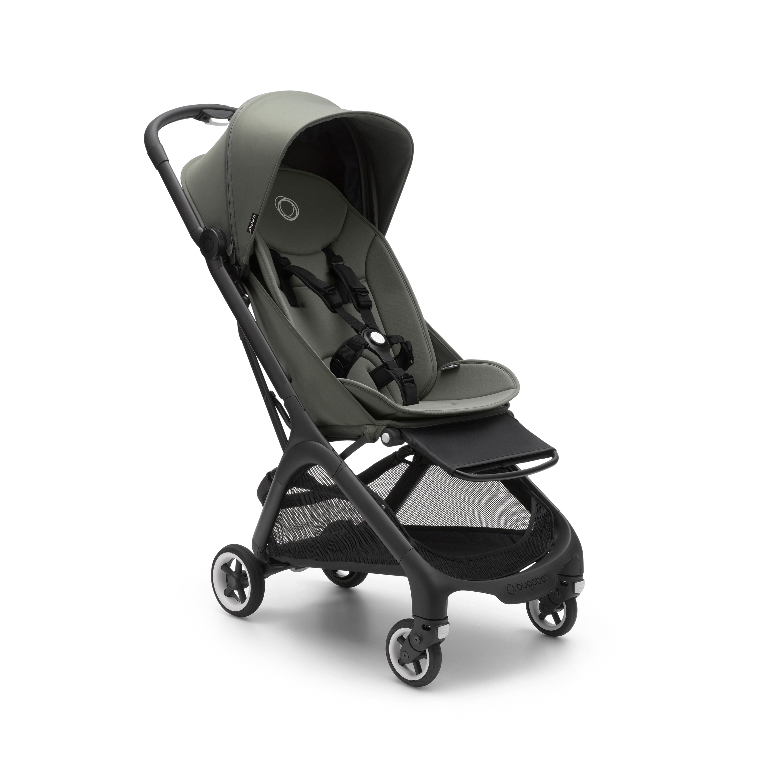 Refurbished Bugaboo Butterfly complete Black/Forest green - Forest green - Thumbnail Slide 1 of 12