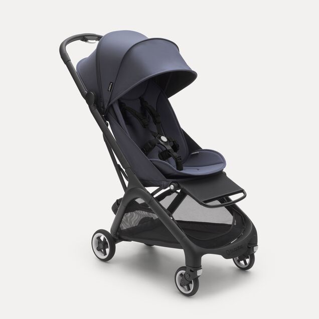 Refurbished Bugaboo Butterfly complete Black/Stormy blue - Stormy blue - Main Image Slide 17 of 18