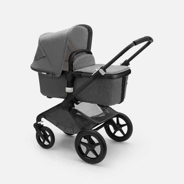 Refurbished Bugaboo Fox2 Classic complete BLACK/GREY MELANGE - Main Image Slide 3 of 3