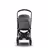 Bugaboo Bee 5 travel system grey melange sun canopy, grey melange fabrics, black base - Thumbnail Slide 5 of 19