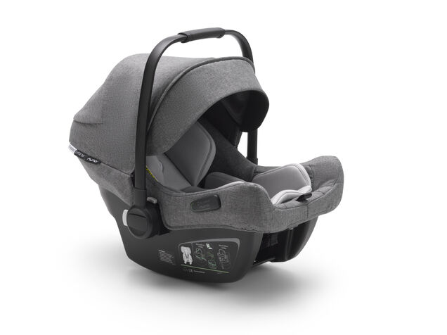Refurbished Bugaboo Turtle air by Nuna car seat GREY - Main Image Slide 7 of 7