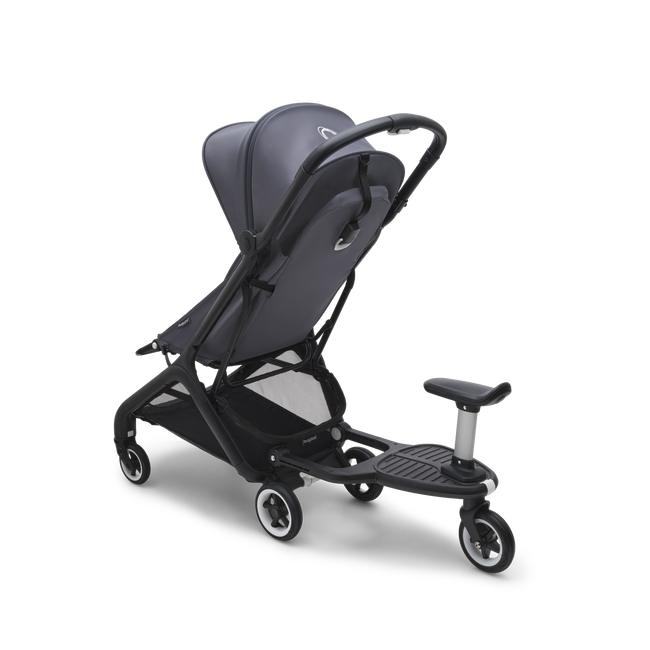 Bugaboo Butterfly pram with a comfort wheeled board attached with seat.