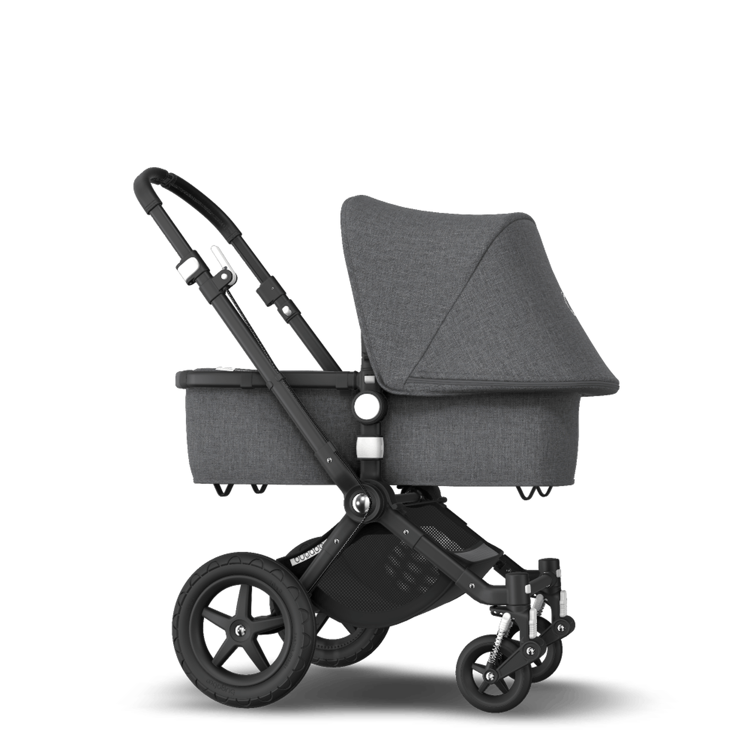 Refurbished Bugaboo Cameleon3plus complete BLACK/GREY MELANGE-GREY MELANGE - Thumbnail Slide 4 of 9