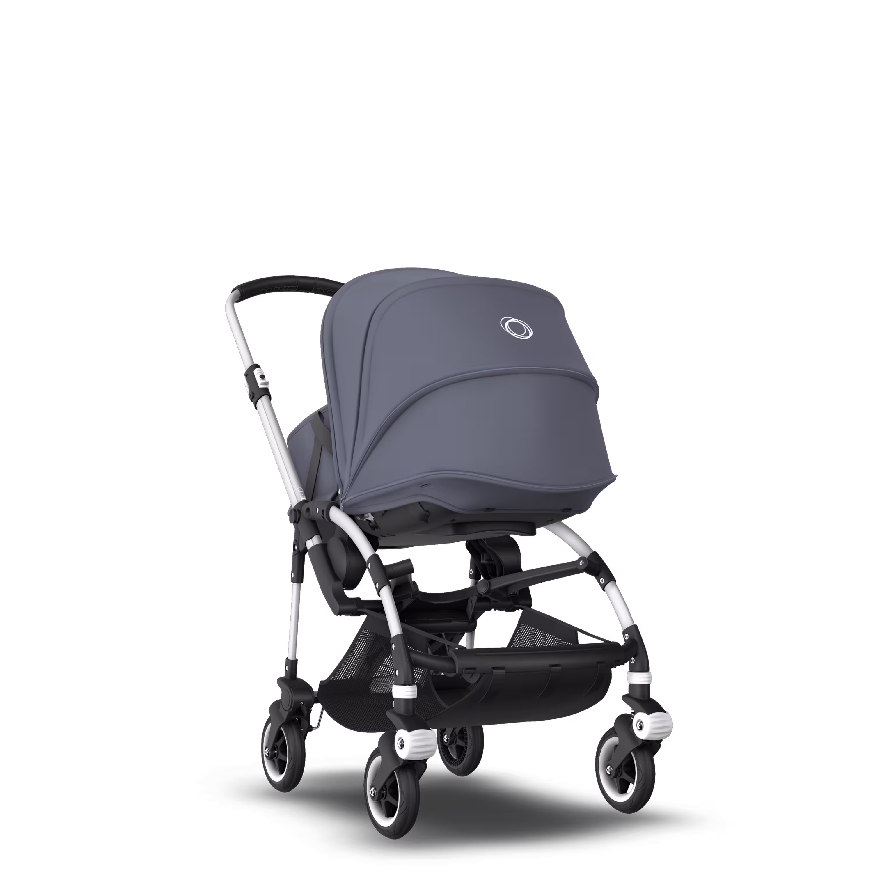 Bugaboo Bee 5 travel system steel blue sun canopy, steel blue fabrics, aluminium base - Main Modal Image Slide 2 of 15