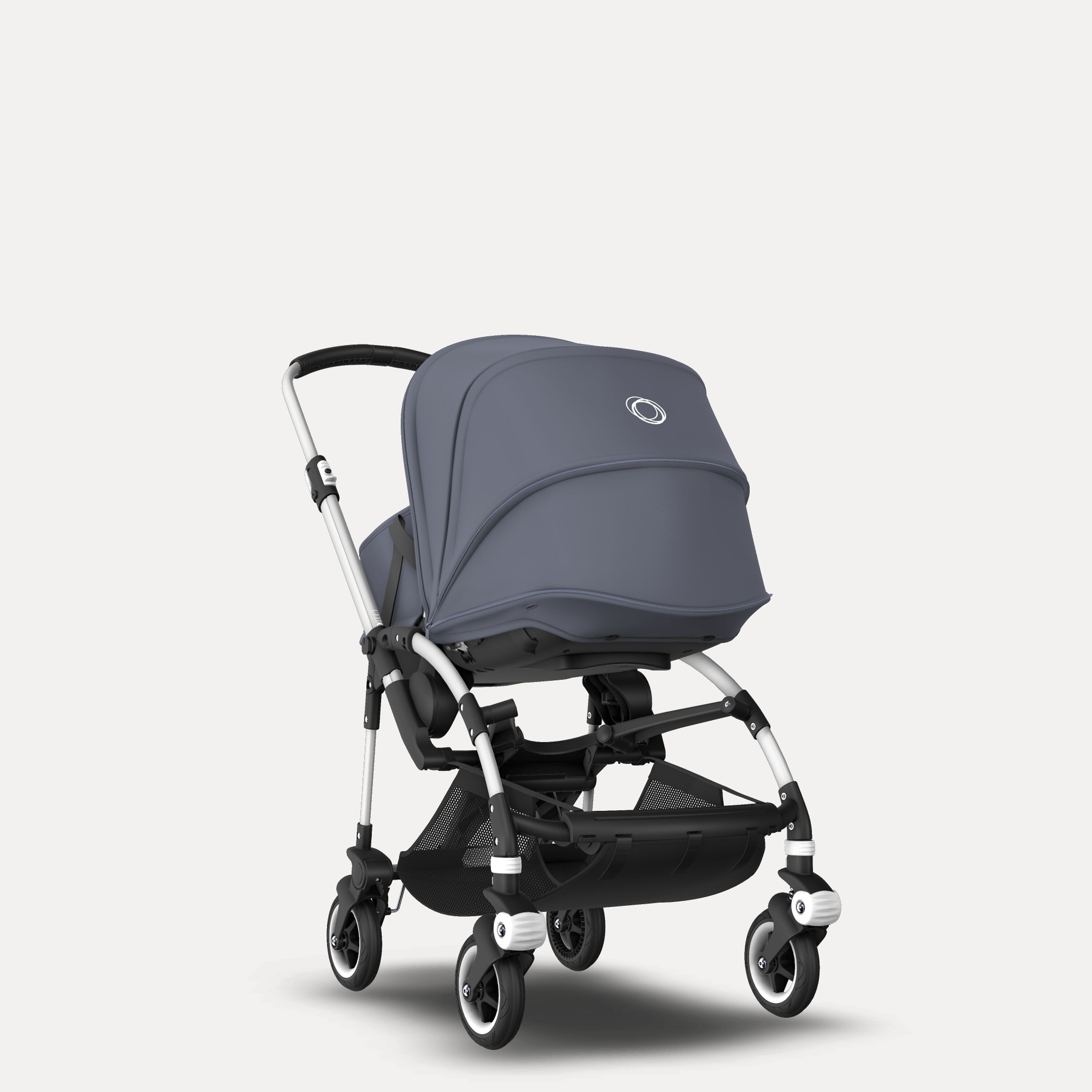 Bugaboo Bee 5 travel system steel blue sun canopy, steel blue fabrics, aluminium base - Main Modal Image Slide 2 of 15