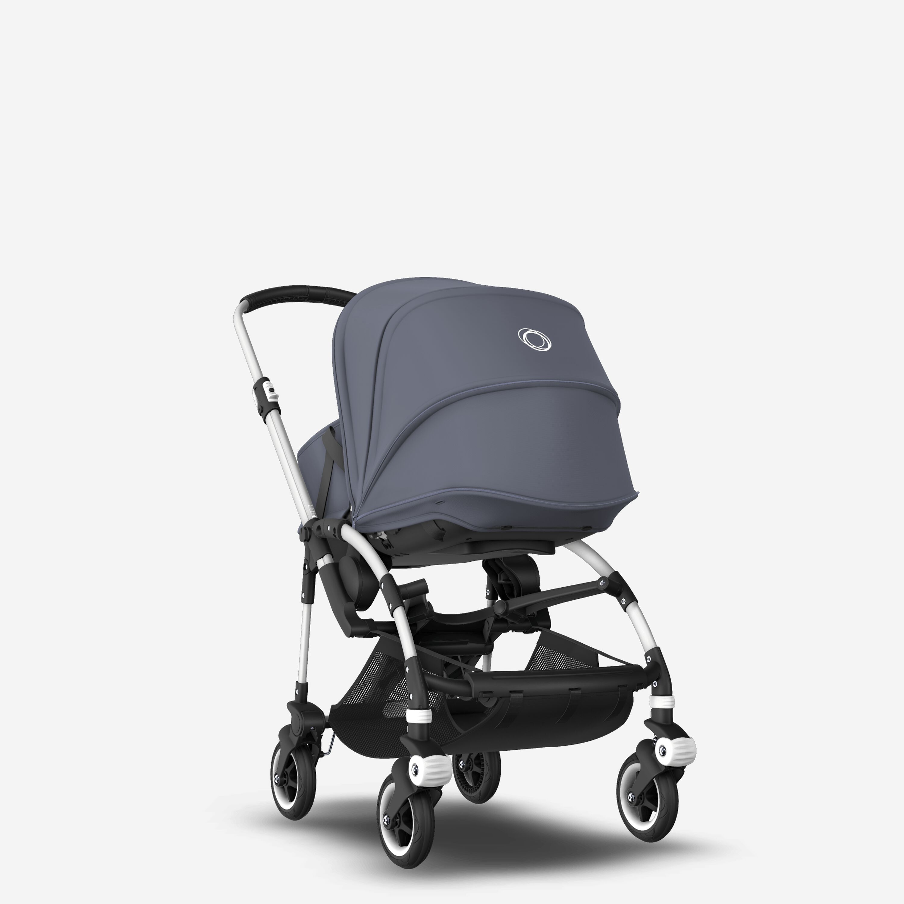 Bugaboo Bee 5 travel system steel blue sun canopy, steel blue fabrics, aluminium base - Main Modal Image Slide 2 of 15