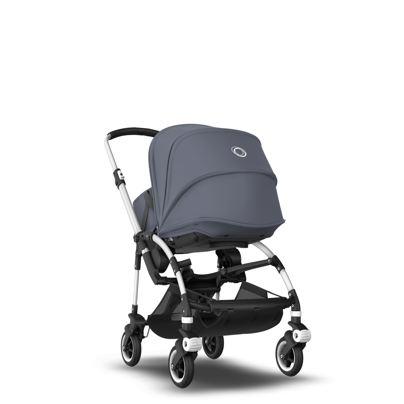 Bugaboo Bee 5 travel system Steel blue sun canopy, steel blue fabrics
