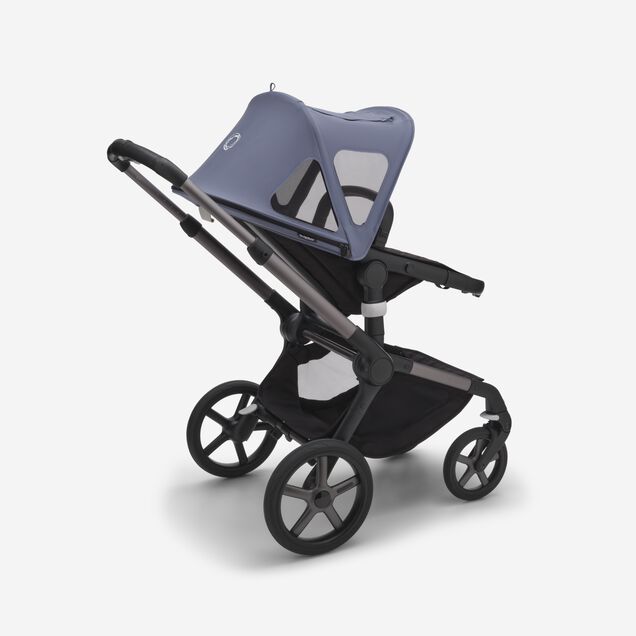 Bugaboo Fox/Cameleon3/Lynx breezy sun canopy v2 SEASIDE BLUE - Main Image Slide 6 van 8