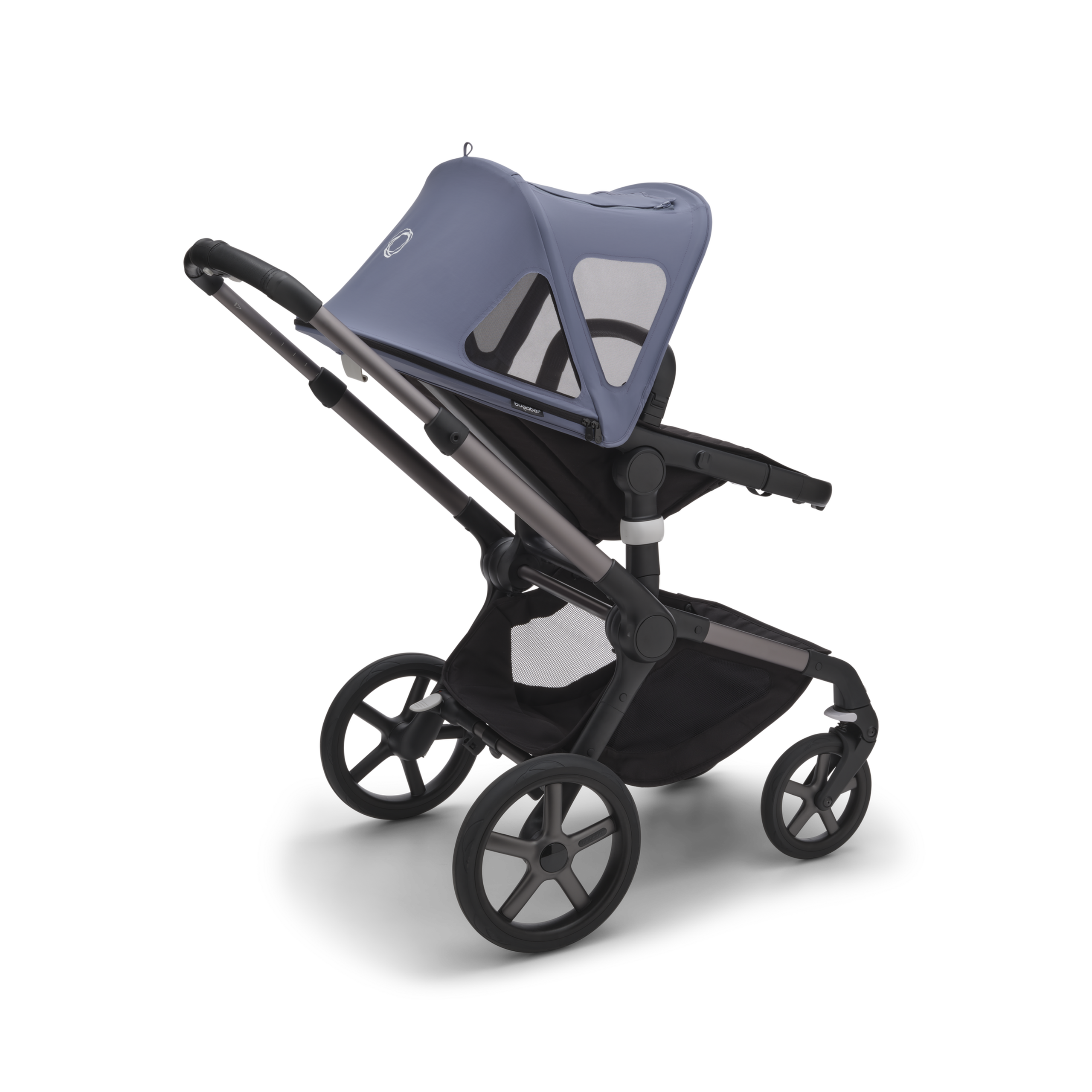 Bugaboo Fox/Cameleon3/Lynx breezy sun canopy v2 SEASIDE BLUE - Thumbnail Slide 2 of 5