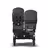 Bugaboo Donkey 5 Duo double stroller black base, mineral washed black fabrics, mineral washed black sun canopy - Thumbnail Slide 2 of 10