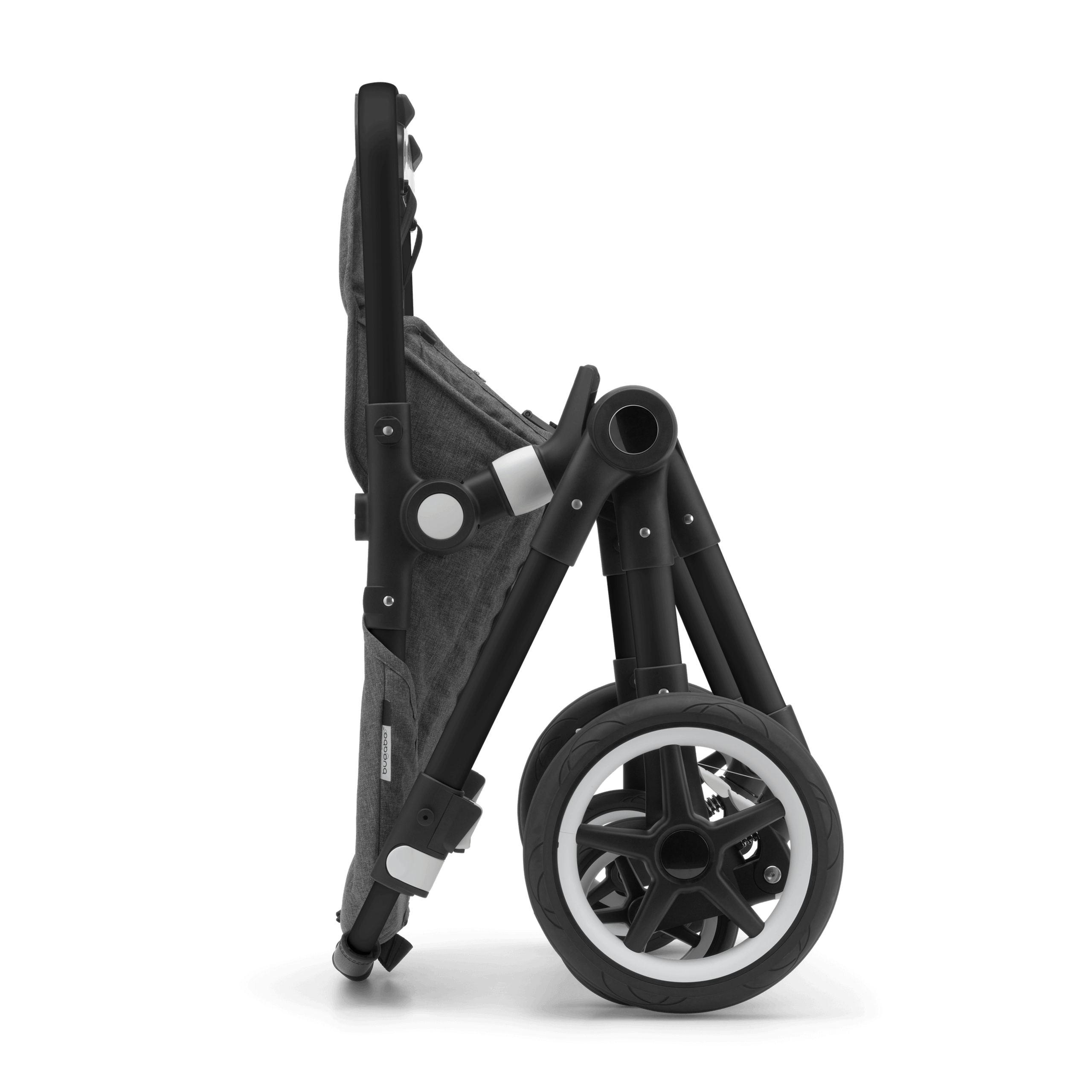 Bugaboo Lynx bassinet and seat stroller black sun canopy, black fabrics, black base - Thumbnail Slide 5 of 5