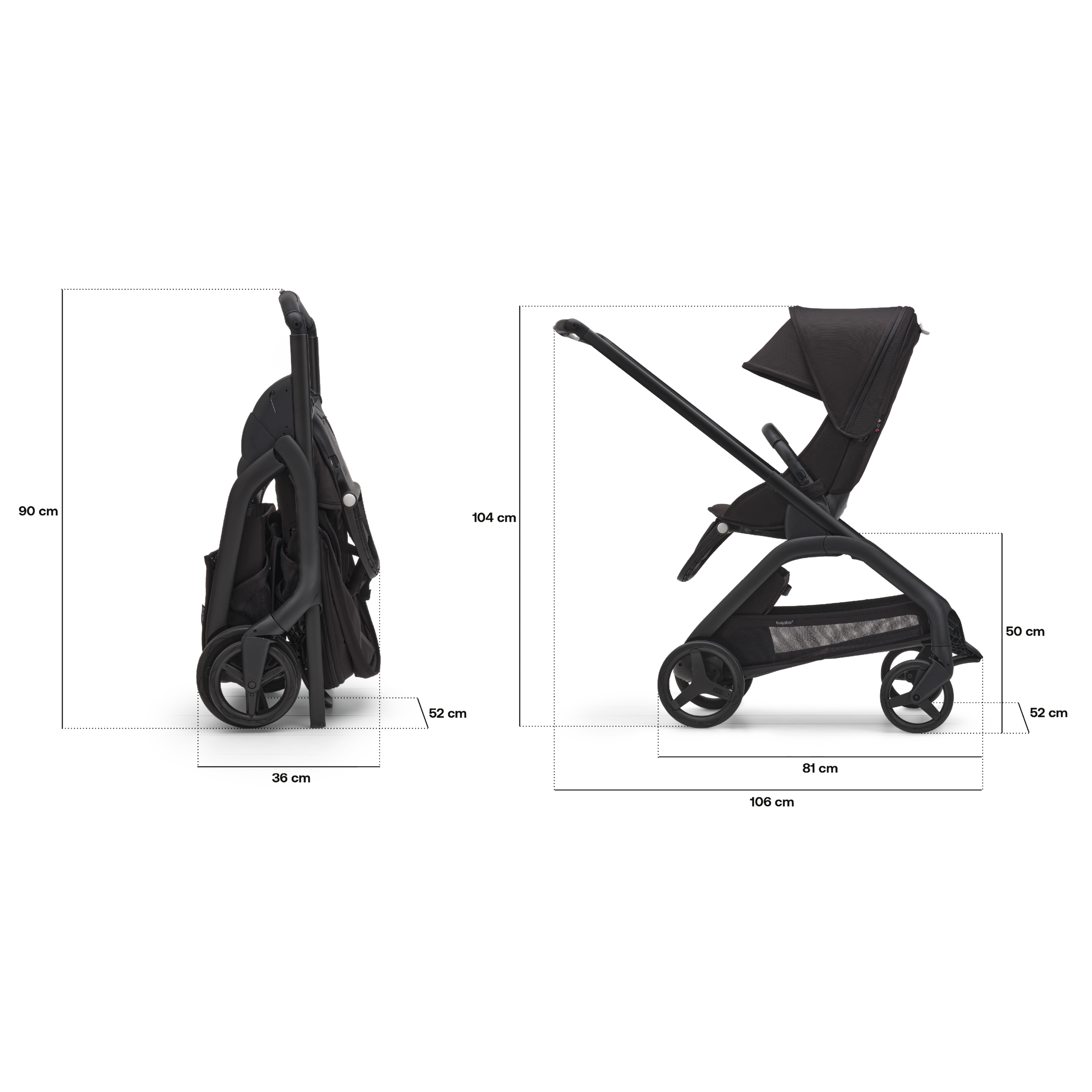 Bugaboo Dragonfly seat stroller - Thumbnail Slide 5 of 12