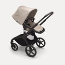 Refurbished Bugaboo Fox 5 complete BLACK/DESERT TAUPE-DESERT TAUPE