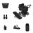 Bugaboo Donkey 6 Single Essential stroller bundle - Thumbnail Slide 1 of 7