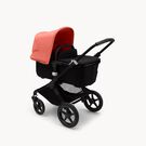 Refurbished Bugaboo Fox 3 complete BLACK/MIDNIGHT BLACK-SUNRISE RED