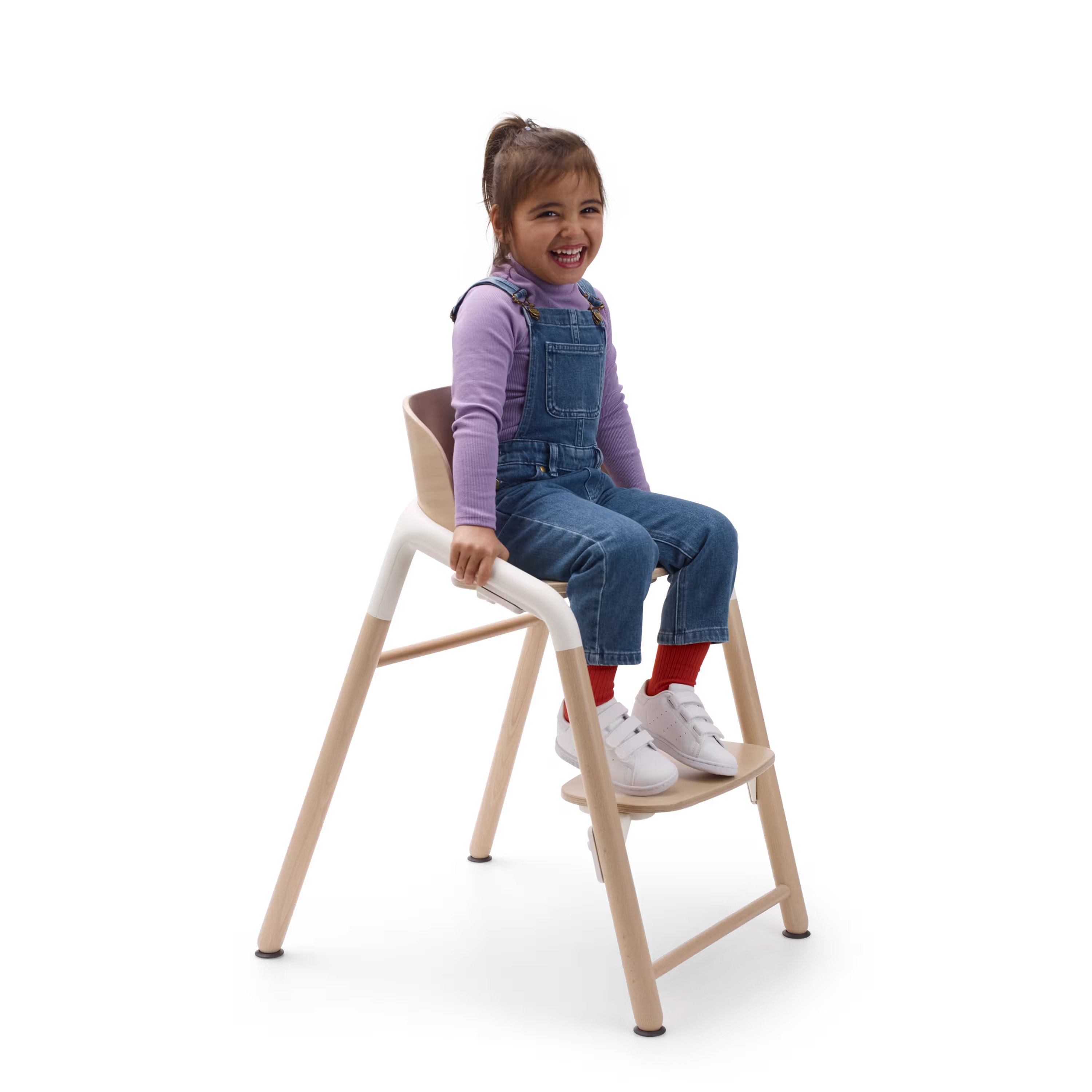 Bugaboo Giraffe base NEUTRAL WOOD-WHITE - Main Modal Image Slide 8 of 8