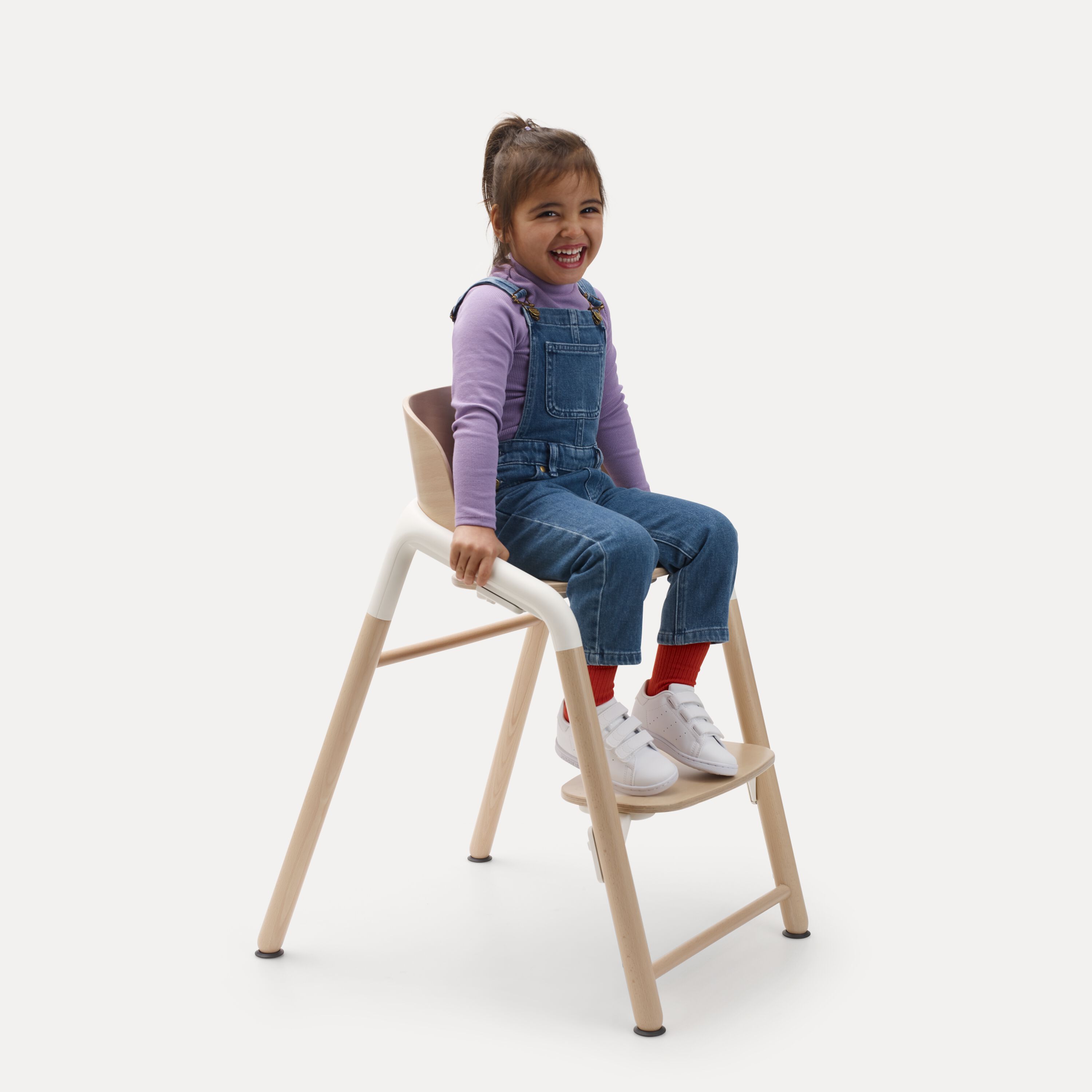 Bugaboo Giraffe base NEUTRAL WOOD-WHITE - Main Modal Image Slide 7 of 7