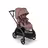 Bugaboo x Konges SlØjd limited edition Dragonfly Plus seat pushchair black base, dusty pink fabrics, dusty pink sun canopy - Thumbnail Slide 1 of 11