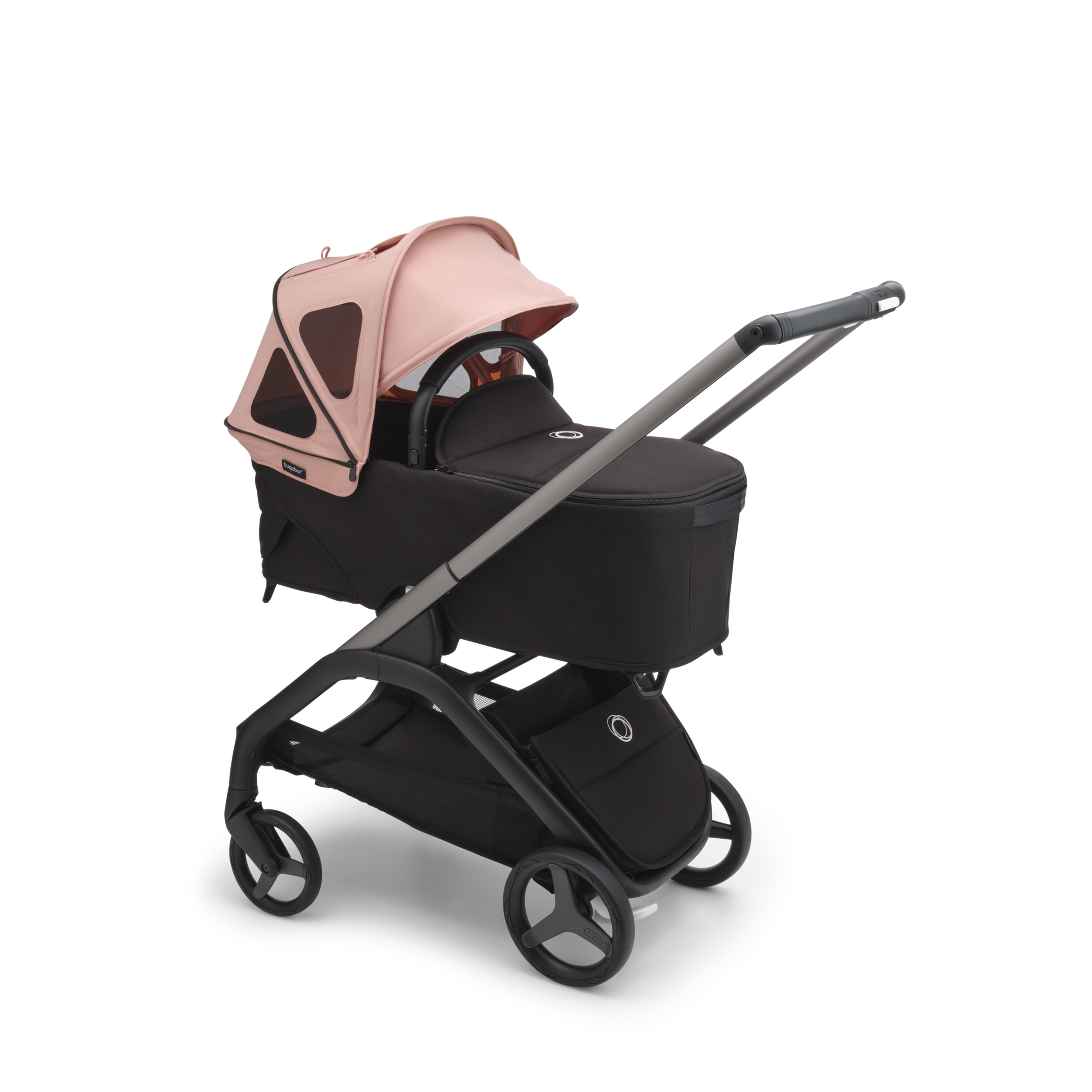 Bugaboo Dragonfly breezy sun canopy MORNING PINK - Thumbnail Slide 3 of 5