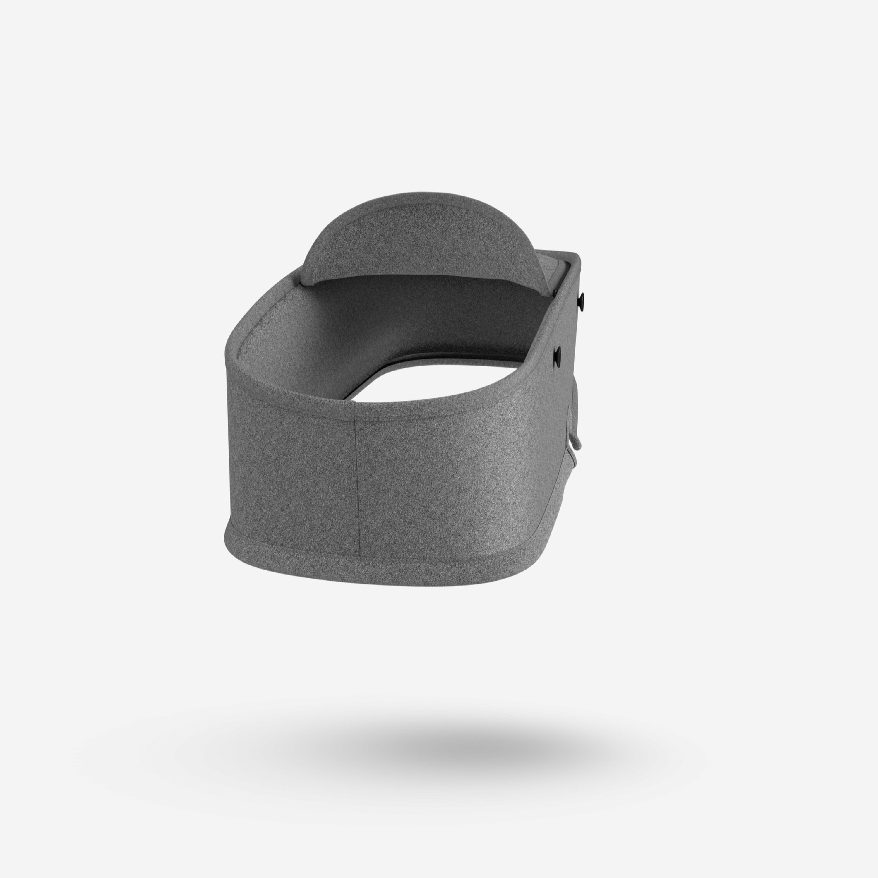 Bugaboo Bee3 carrycot tailored fabric set AU GREY MELANGE - Main Modal Image Slide 3 of 3