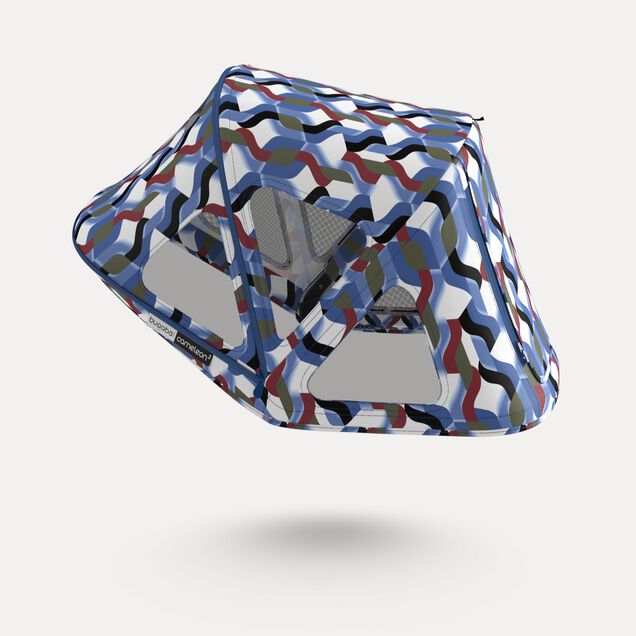 Bugaboo Fox/Cameleon3 breezy sun canopy WAVES - Main Image Slide 1 of 9