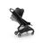 Bugaboo Butterfly travel stroller black base, dark cherry red fabrics, dark cherry red sun canopy - Thumbnail Slide 7 of 13