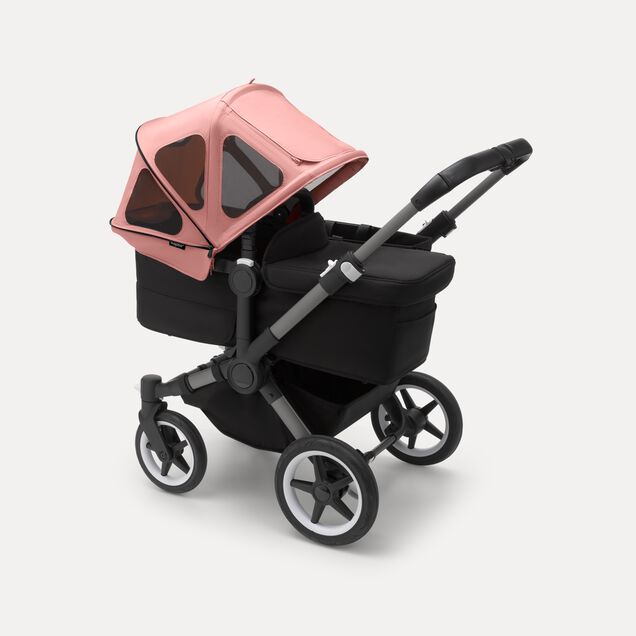Refurbished Bugaboo Donkey breezy sun canopy Morning pink - Main Image Slide 3 of 4
