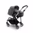 US - B6 bassinet stroller bundle aluminum, grey melange, grey melange - Thumbnail Slide 1 of 7