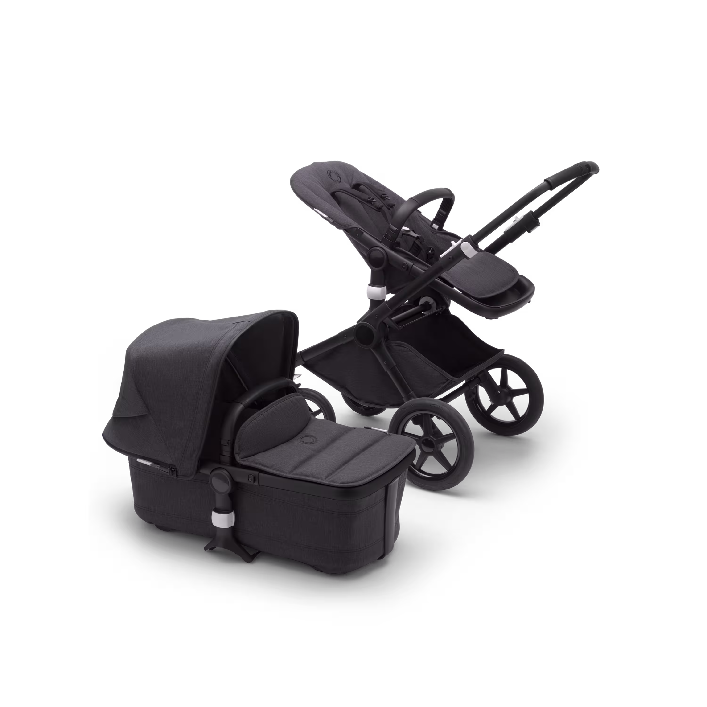 Bugaboo Fox 2 Mineral complete | BLACK/WASHED BLACK - Main Modal Image Slide 3 van 4
