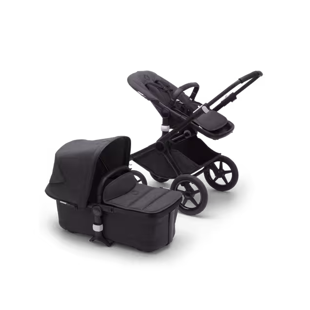 Bugaboo Fox 2 Mineral complete | BLACK/WASHED BLACK - Main Image Slide 3 van 4