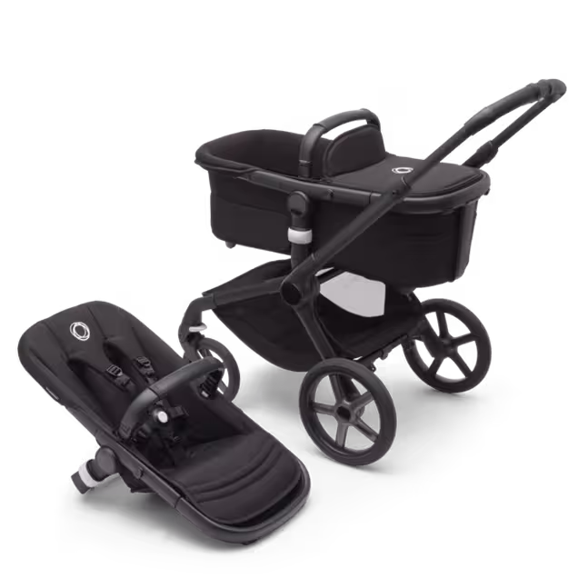 Bugaboo Fox 5 base ASIA BLACK/MIDNIGHT BLACK - Main Image Slide 1 of 1