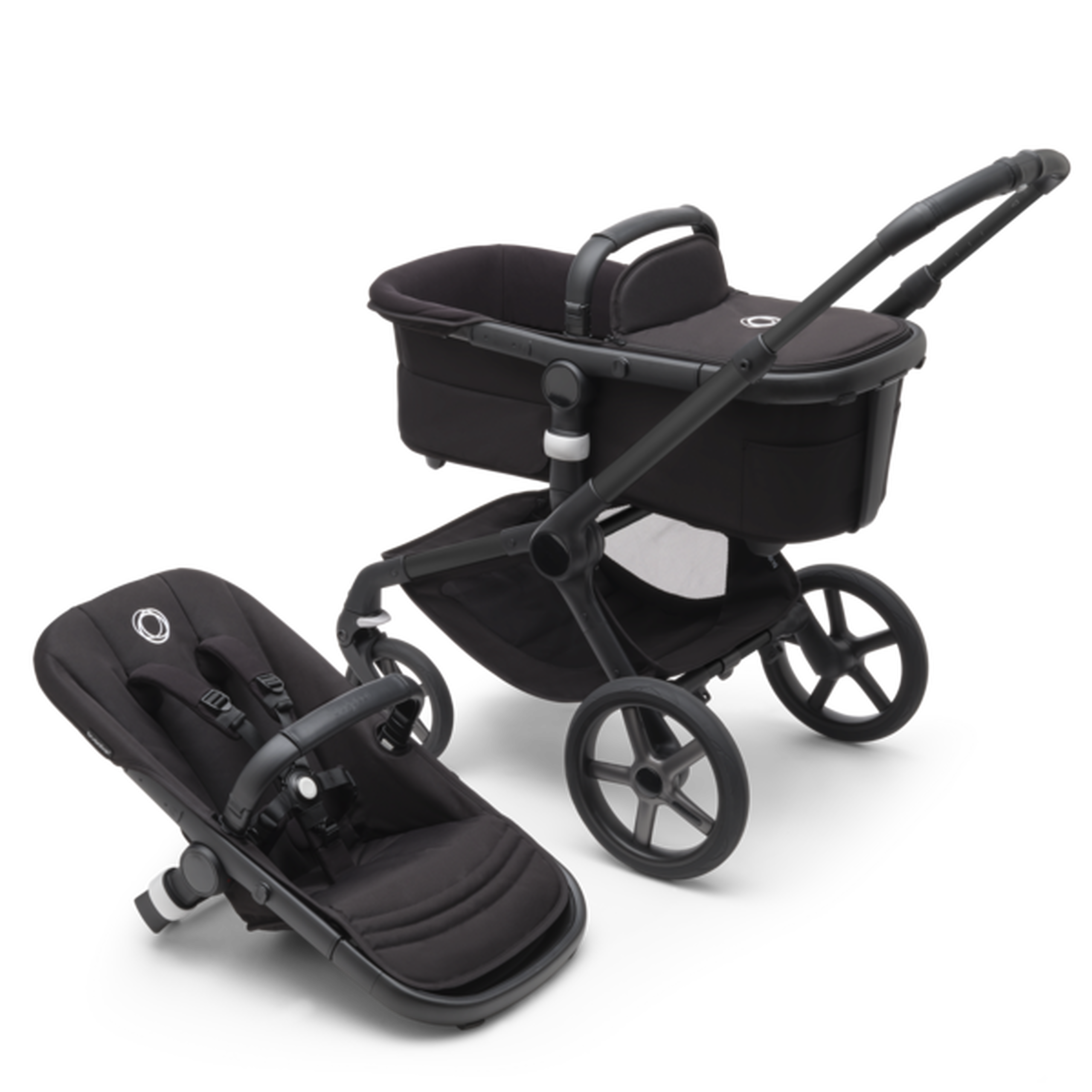 Bugaboo Fox 5 base ASIA BLACK/MIDNIGHT BLACK - Thumbnail Slide 1 of 1