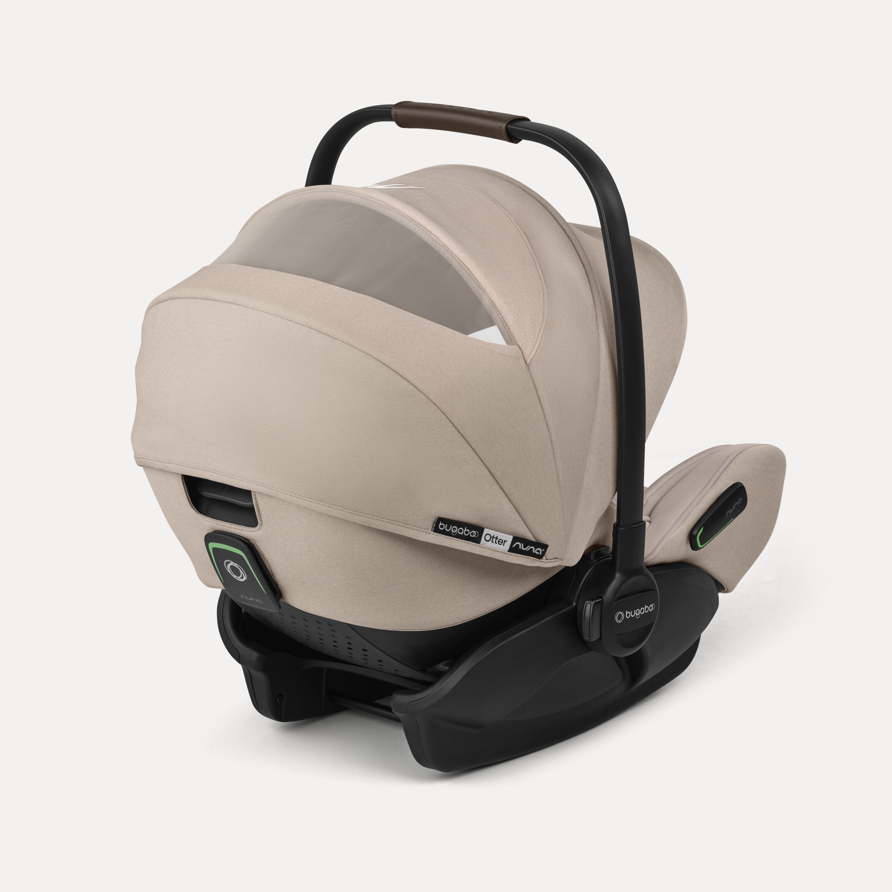 Bugaboo Otter by Nuna infant car seat DESERT TAUPE MELANGE Double - Main Modal Image Slide 7 of 7