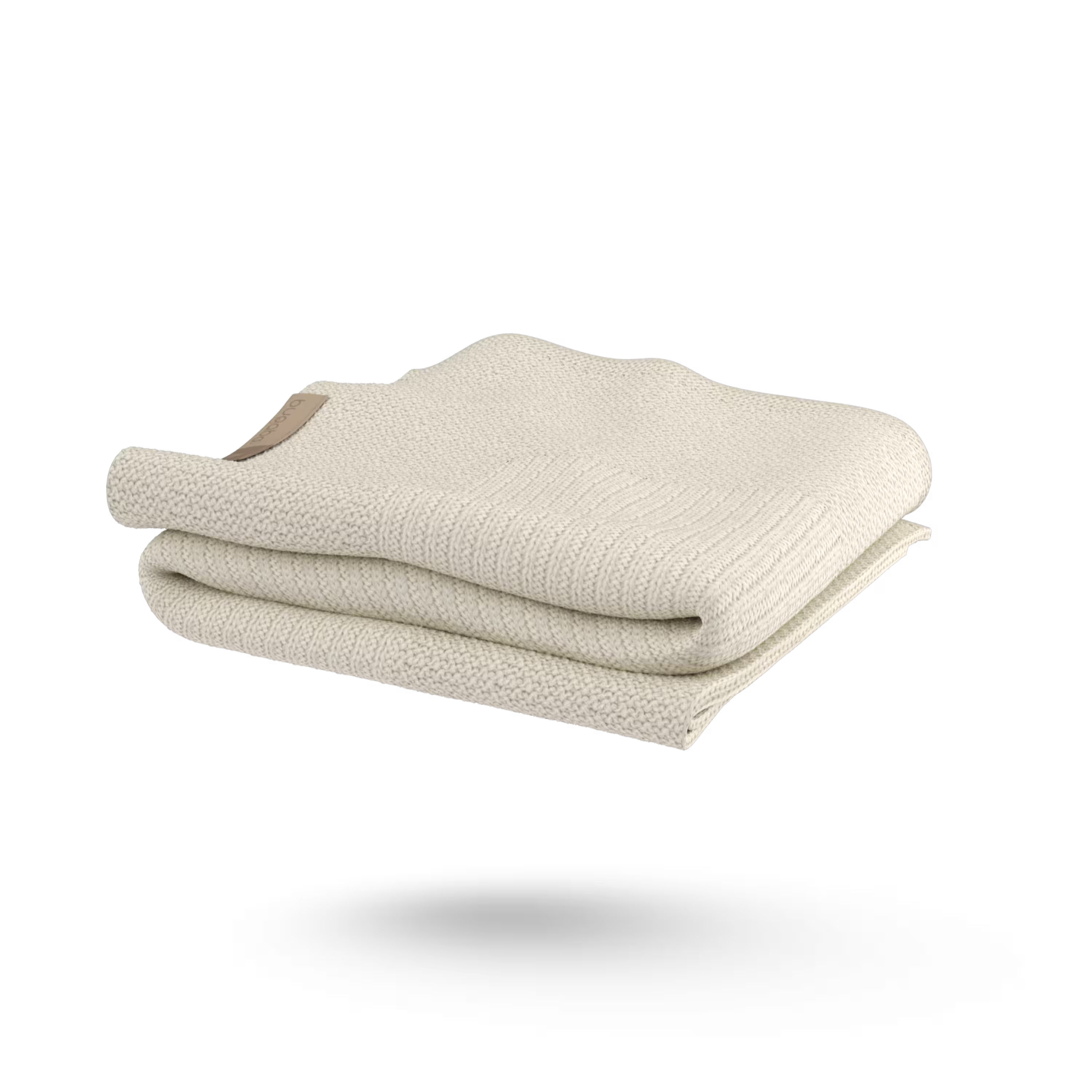 Refurbished Bugaboo Soft Wool Blanket OFF WHITE MELANGE - Main Modal Image Slide 7 of 9