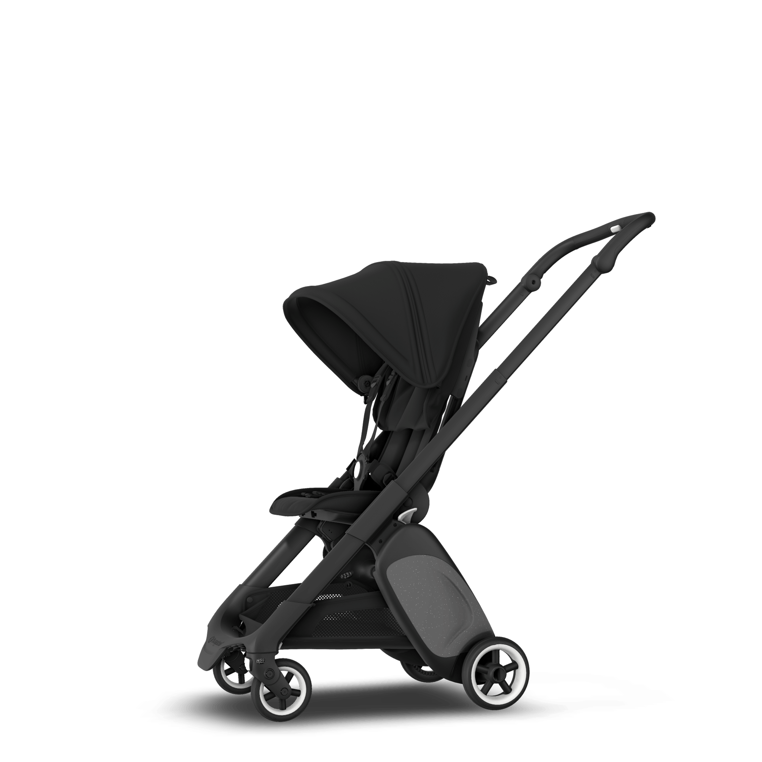 Bugaboo Ant seat stroller black sun canopy, black fabrics, black base - Thumbnail Slide 2 of 6