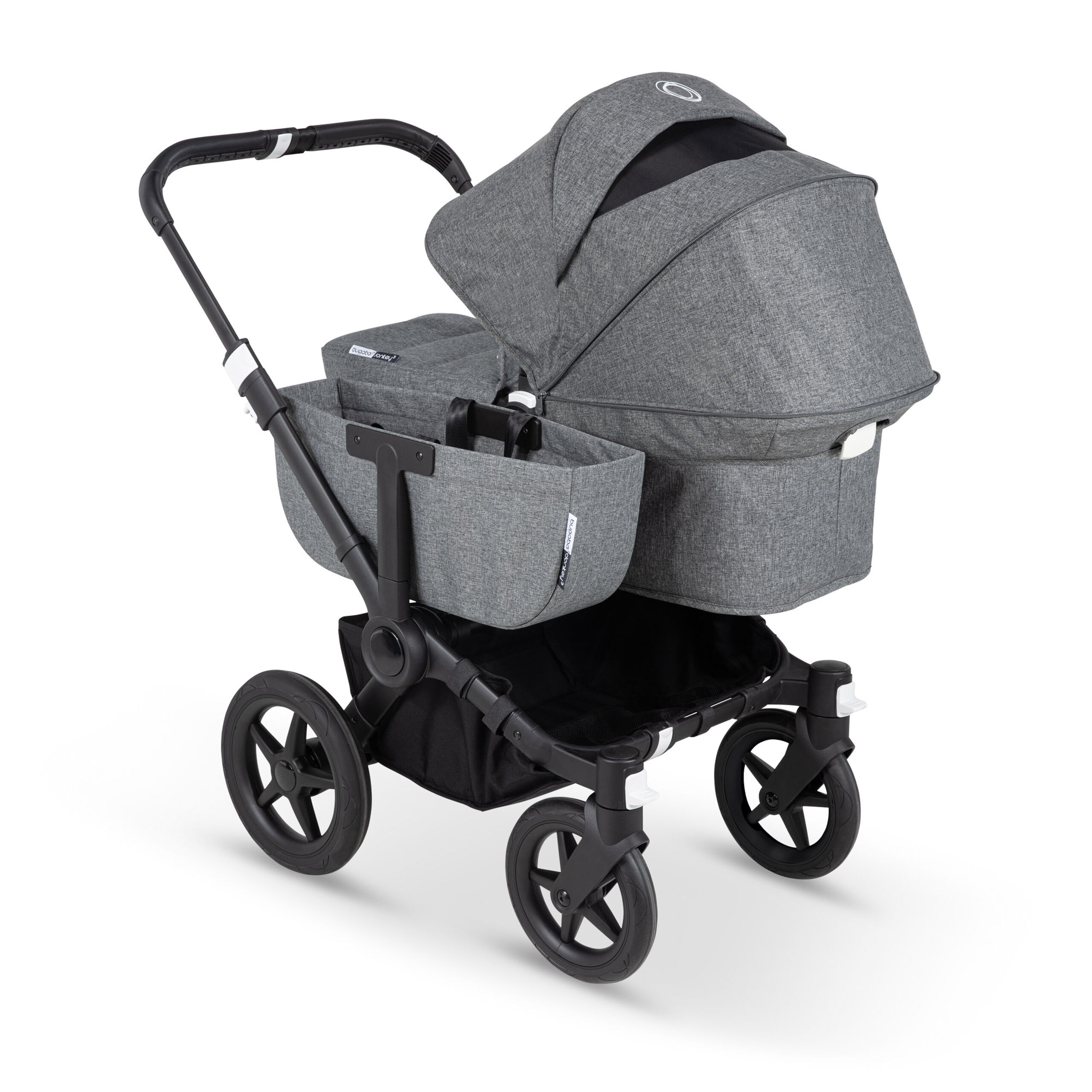 Bugaboo Donkey3 sun canopy GREY MELANGE - Thumbnail Slide 20 of 22