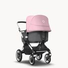 Fox 2, soft pinke canopy,  grey melange style set, aluminium chassis