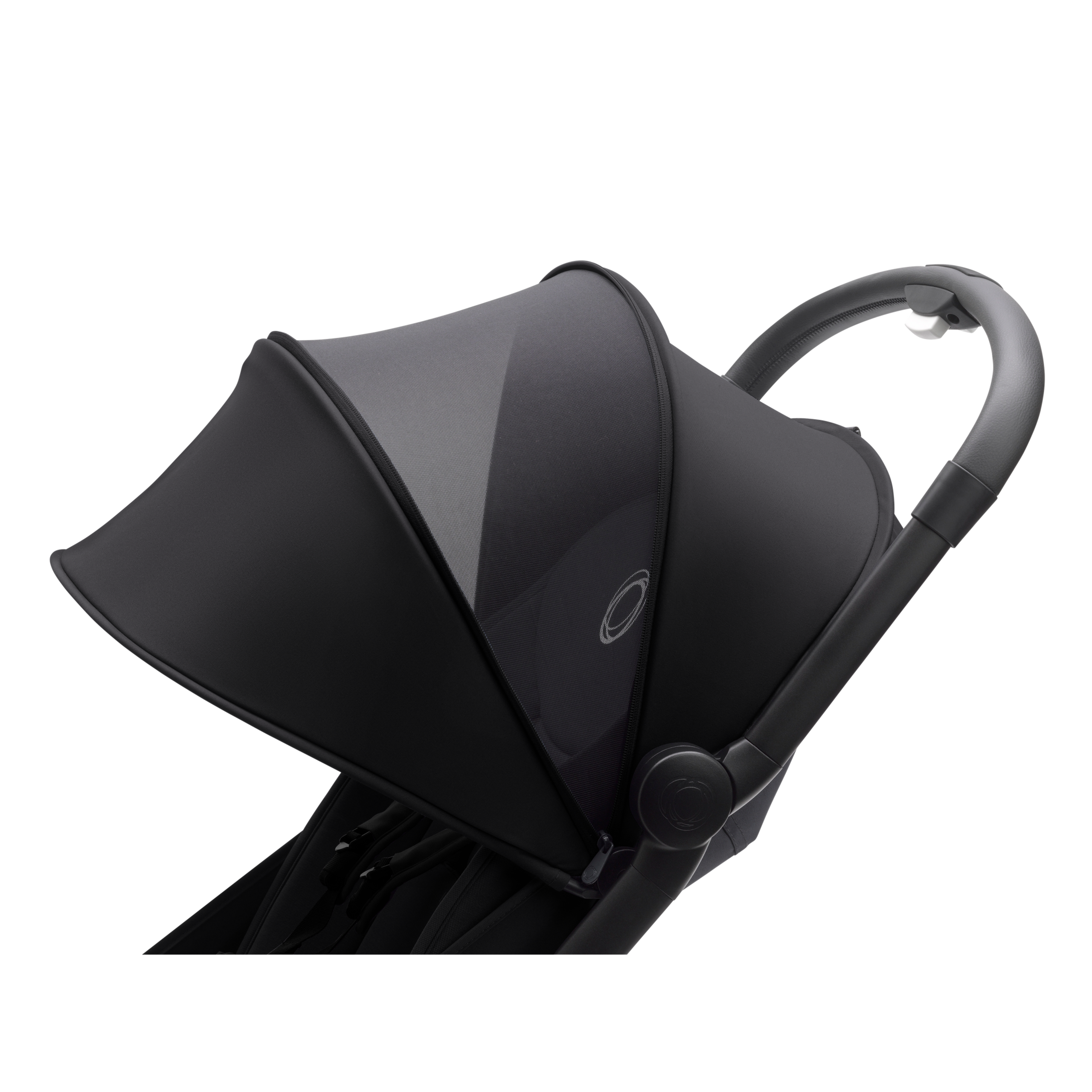 Bugaboo Butterfly Reisebuggy Schwarz gestell, midnight black Bezüge, midnight black Sonnendach - Thumbnail Slide 12 of 14